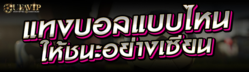 แทงบอลแบบไหนให้ชนะอย่างเซียน